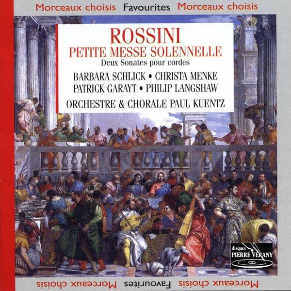 Rossini - Petite messe solennelle, deux sonates pour cordes État correct -  reconditionné disponible sur Label Emmaüs